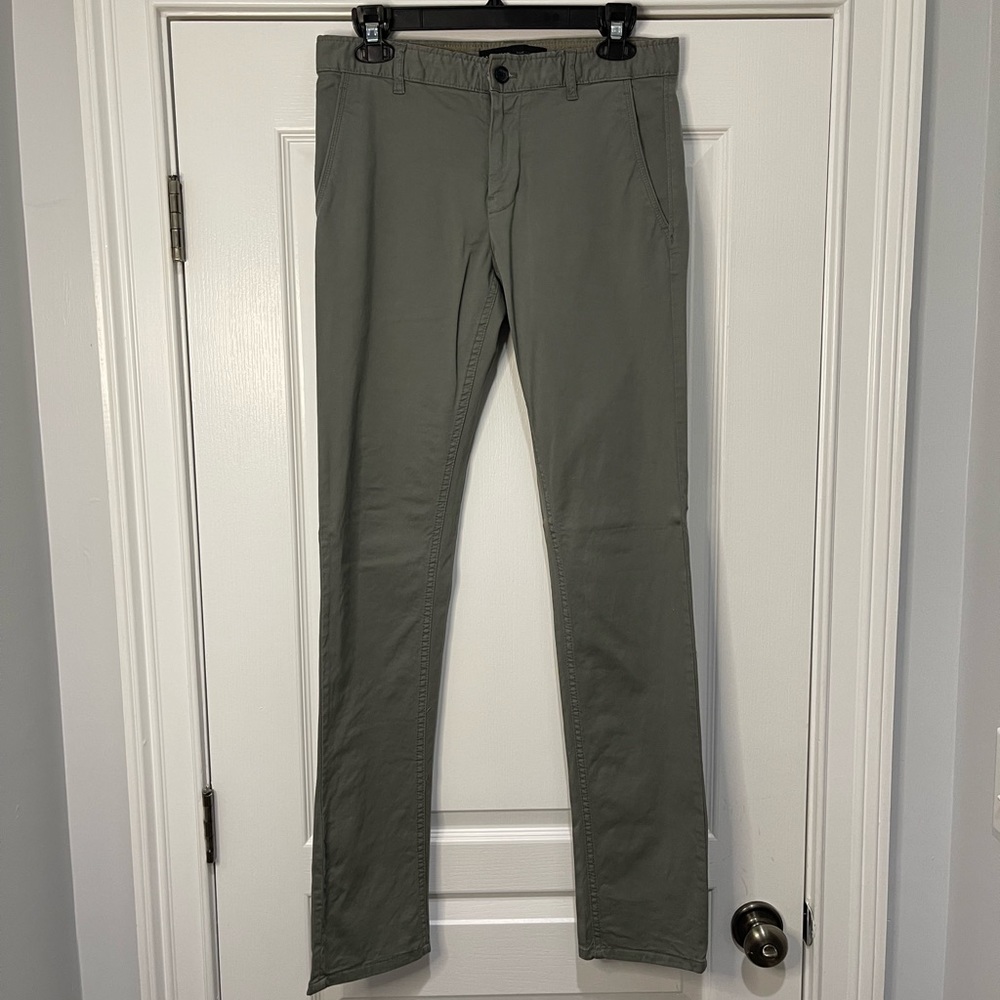 Zara Men’s Chino Pants - Olive green